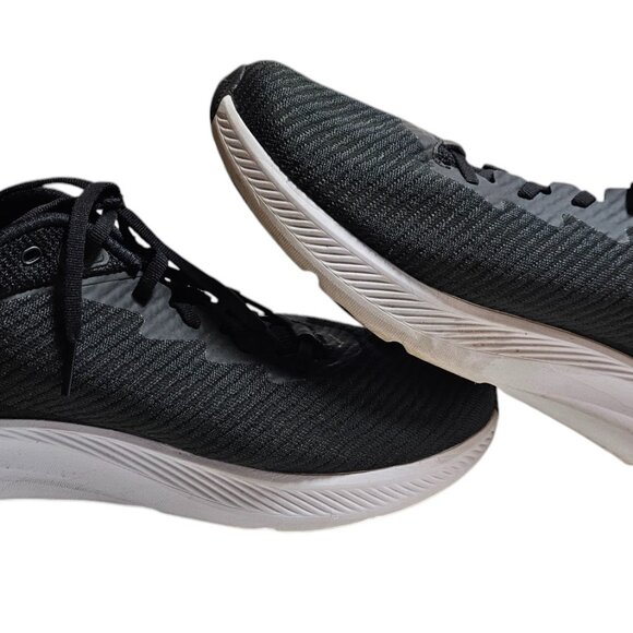 HOKA Solimar Running Shoe in Black /White, Size 14D main image 6